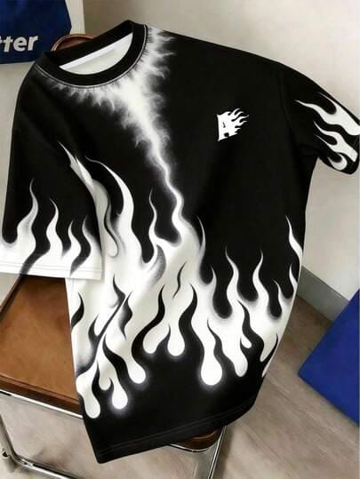 Graphic Flame Tees (Style #2)